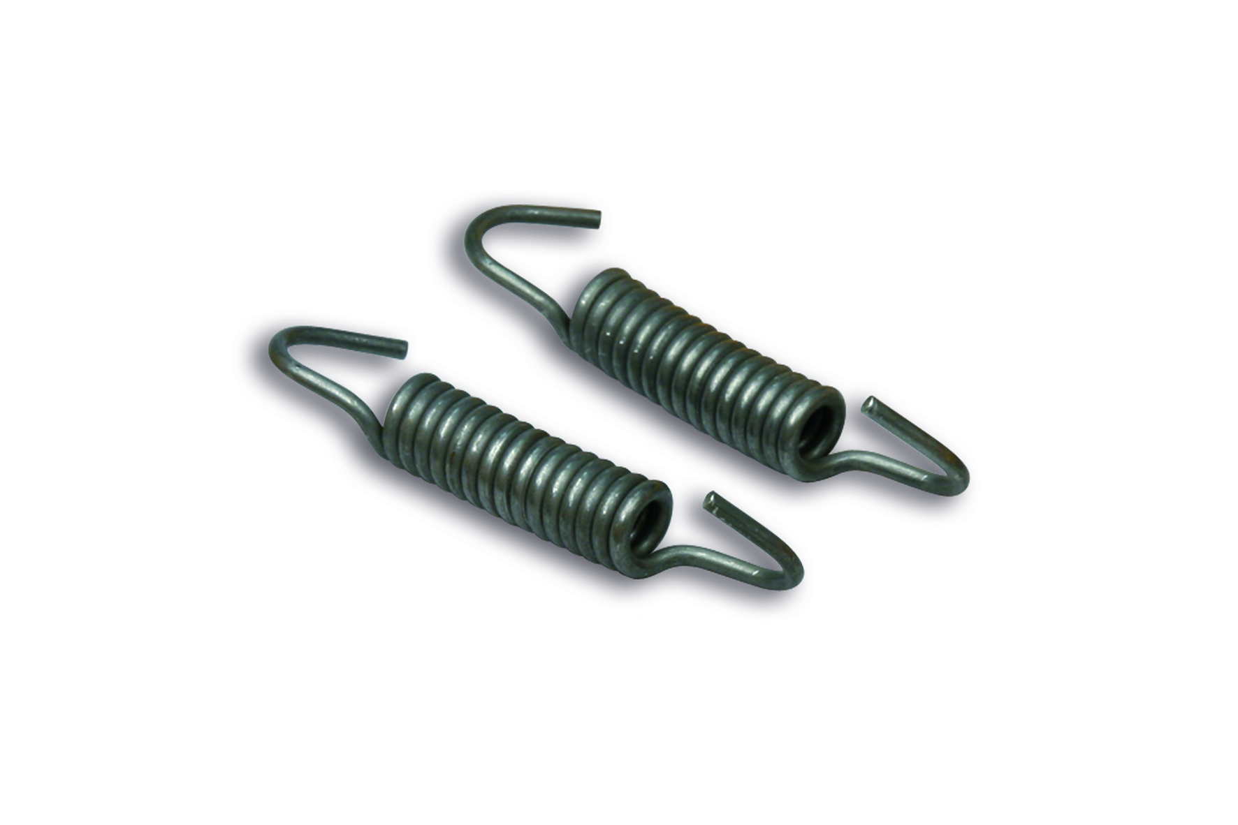 Malossi Spring set with external D.8.7 mm, wire D.1.8 mm, length 54.5 mm for brake shoes